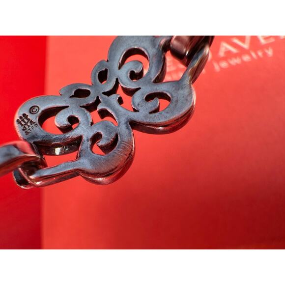 James Avery Retired Butterfly Hook On 925 Sterling Silver Bracelet Small 6 inch - Picture 5 of 12